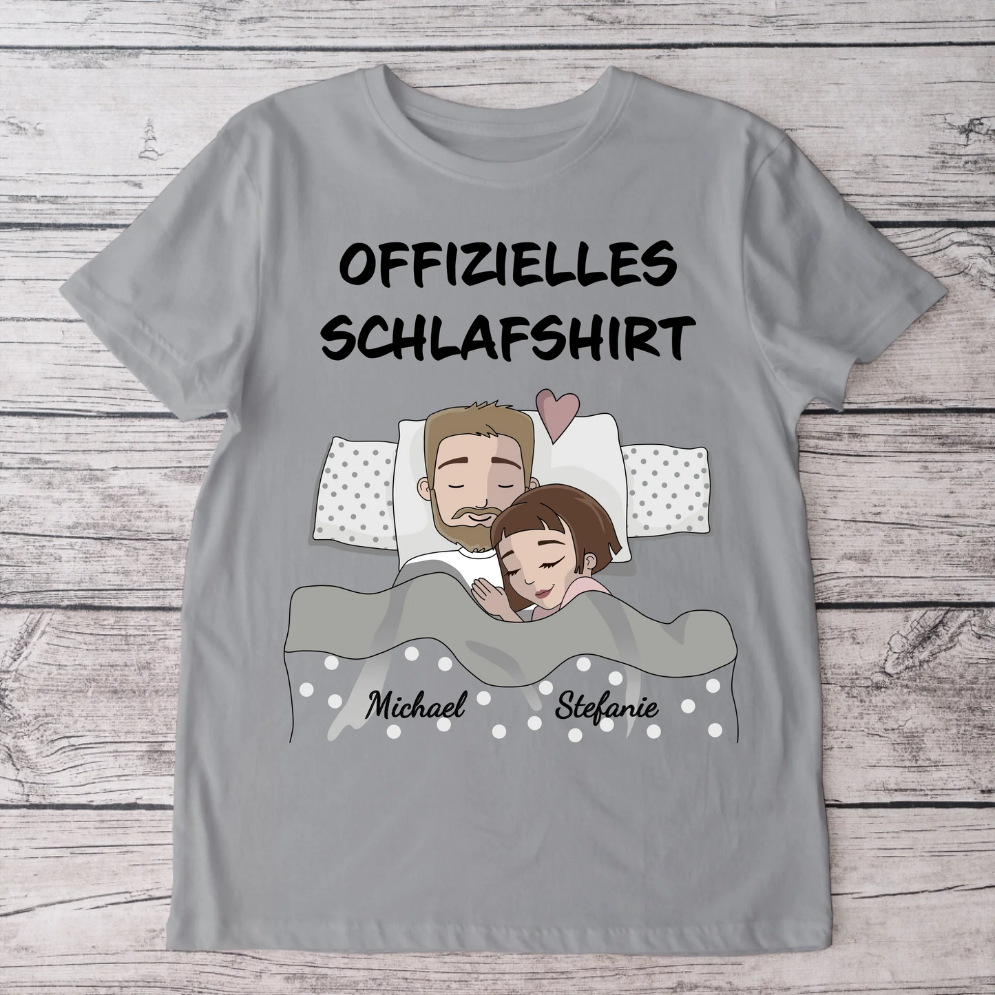 Sleepyheads - Gepersonaliseerd T-shirt