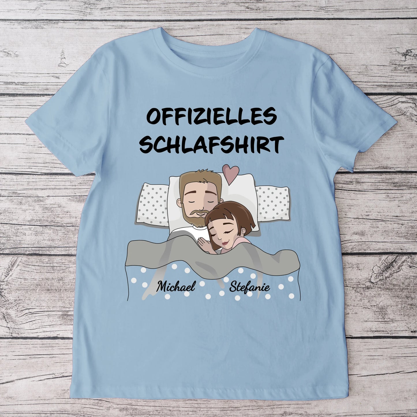 Sleepyheads - Gepersonaliseerd T-shirt
