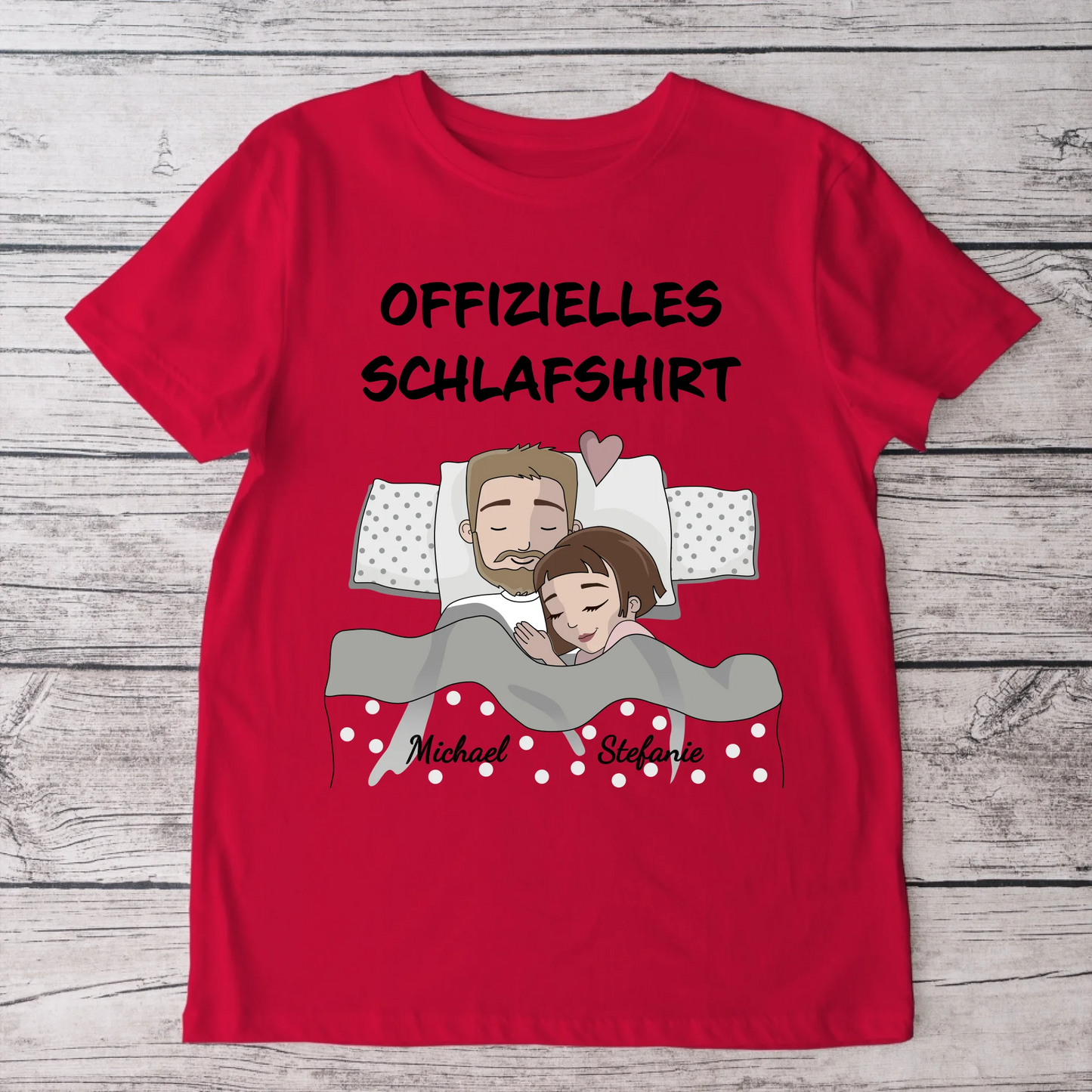 Sleepyheads - Gepersonaliseerd T-shirt