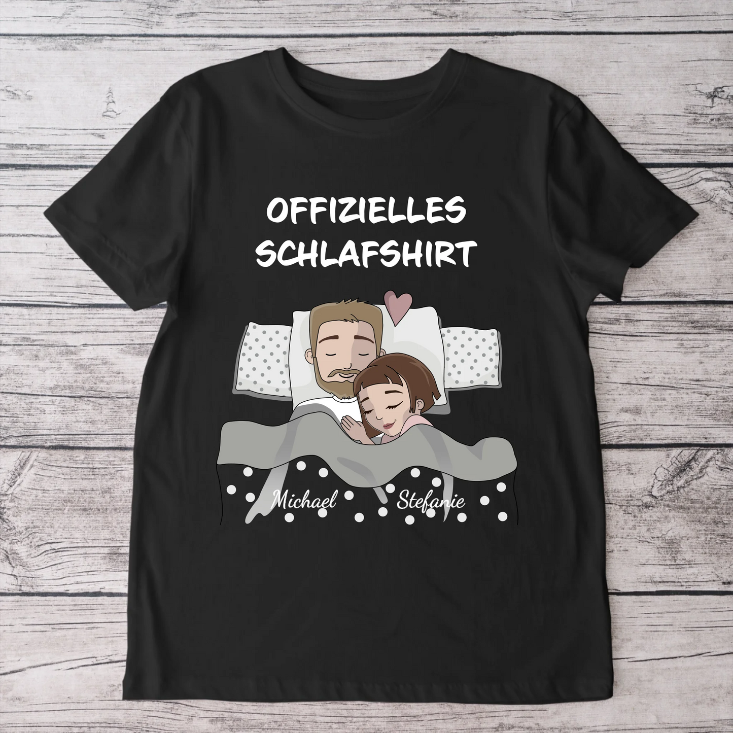 Sleepyheads - Gepersonaliseerd T-shirt