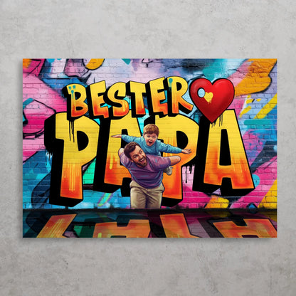 Fotoupload (Graffiti-Style) - Personalisiertes Poster