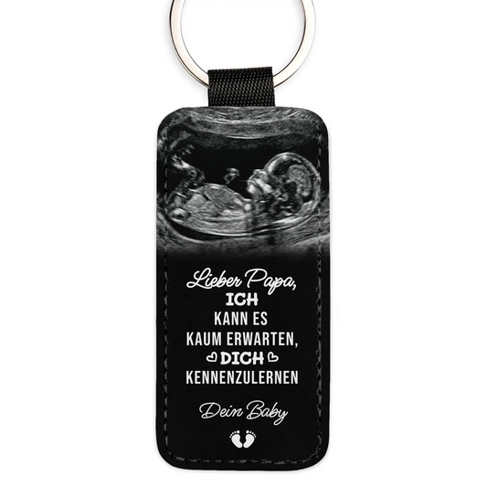 Ultraschall - Personalisierter Schlüsselanhänger